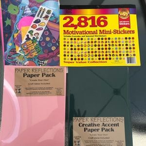 New Unopened Scrap Booking Supplies